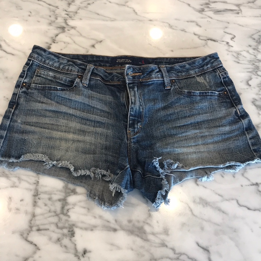 jean shorts